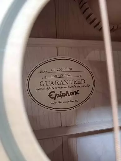 Epiphone - EJ200CE - Natural 2