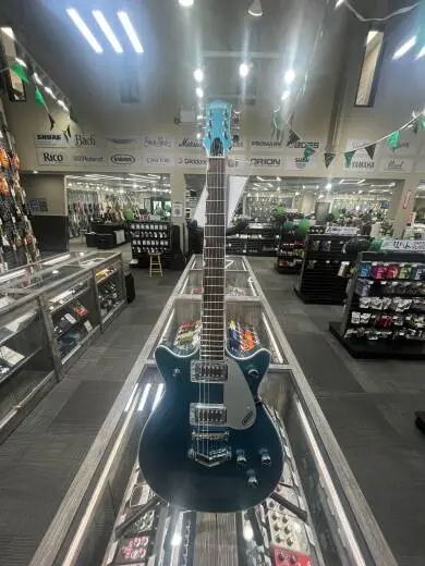 Gretsch Guitars - G5222 Electromatic Double Jet BT with V-Stoptail, Laurel Fingerboard - Ocean Turquoise