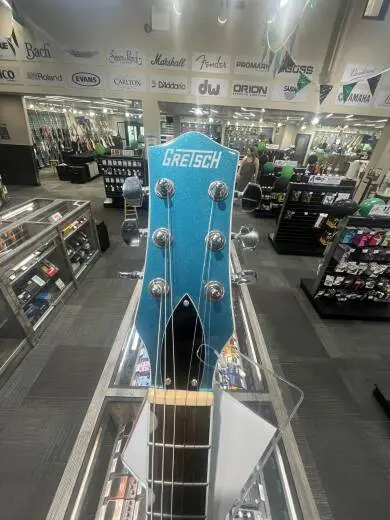 Gretsch Guitars - G5222 Electromatic Double Jet BT with V-Stoptail, Laurel Fingerboard - Ocean Turquoise 2