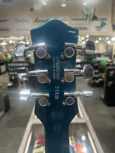 Gretsch Guitars - G5222 Electromatic Double Jet BT with V-Stoptail, Laurel Fingerboard - Ocean Turquoise 2