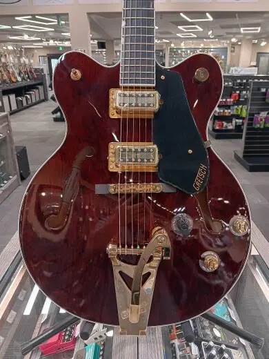 Gretsch Guitars - Limited Edition Abbey Road Studiomatic Hollow Body Electric Guitar with Bigsby - Classic Walnut Stain 2