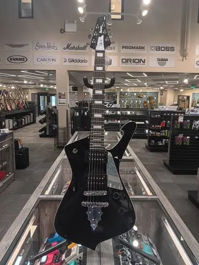 Ibanez - PSM10 Paul Stanley Signature MiKro Electric Guitar - Black