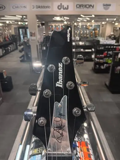 Ibanez - PSM10 Paul Stanley Signature MiKro Electric Guitar - Black 2