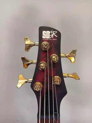 Ibanez - SR Standard 5-String Bass - Wine Red Frozen Matte 2