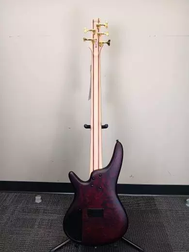 Ibanez - SR Standard 5-String Bass - Wine Red Frozen Matte 2