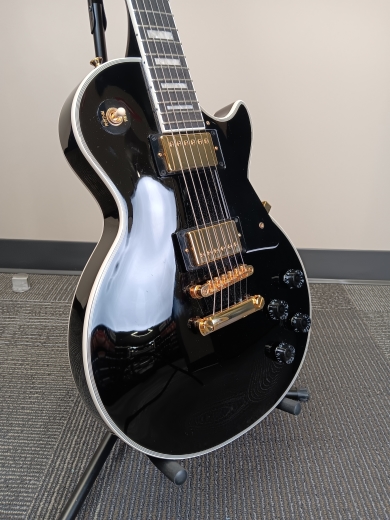 ギター epiphone Les Paul custom ebony Epiphone Les Paul Custom Electric Guitar - Ebony | Long & McQuade
