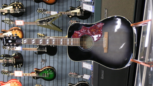 Store Special Product - Epiphone - Hummingbird Trans Ebony