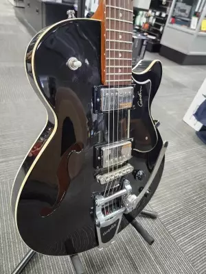 GODIN MONTREAL PREMIER SEMI-HOLLOW BLK W BIGSBY 2