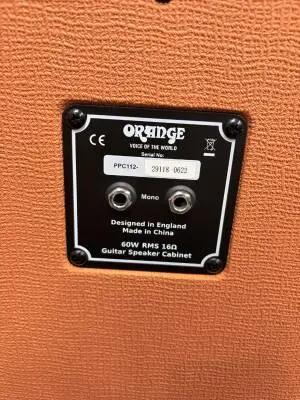 Orange Amplifiers - PPC112 2