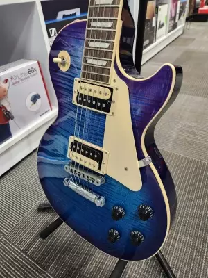 GIBSON LP TRAD PRO V AAA BLUEBERRY BURST 2