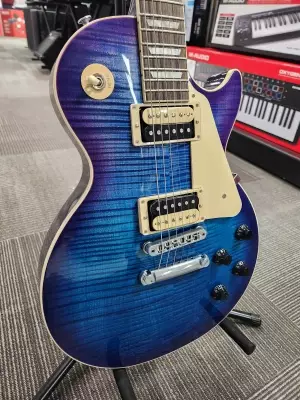 GIBSON LP TRAD PRO V AAA BLUEBERRY BURST