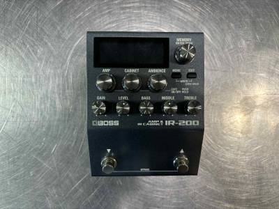 BOSS IR-200 Amp And Cabinet Simulator | Long & McQuade