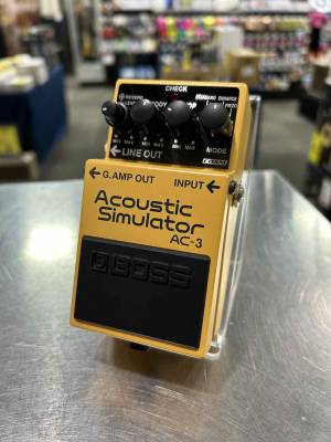 BOSS AC-3 Acoustic Simulator Compact Pedal | Long & McQuade