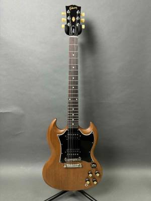【値下げ】Gibson SG tribute natural walnut Pre Owned 2021 Gibson SG Tribute Natural Walnut With Gig Bag