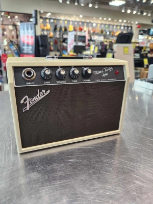 Store Special Product - Fender - MINI 65 TWIN MINI AMP BLONDE