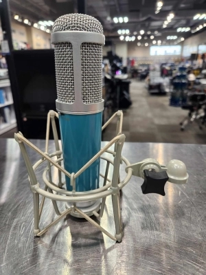 3U AUDIO CM1 TEAL MICROPHONE 3