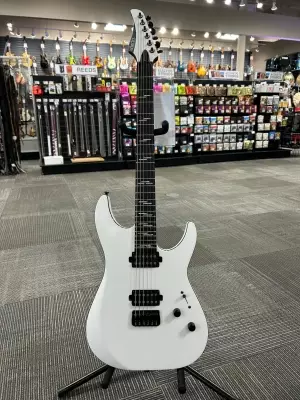 SCHECTER REAPER 6 CUSTOM WHITE