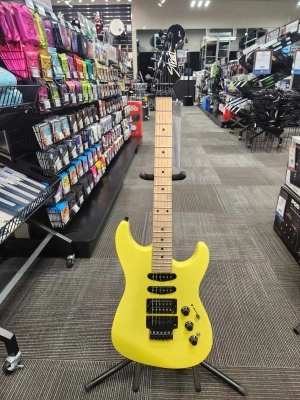 Fender - LE HM STRAT FROZEN YELLOW MN W/GB