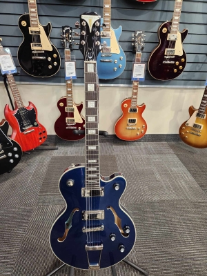 Store Special Product - Epiphone - UPTOWN KAT ES SAPPHIRE BLUE