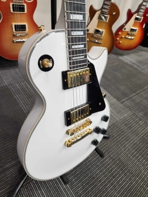 Epiphone - LP CUSTOM ALPINE WHITE 3