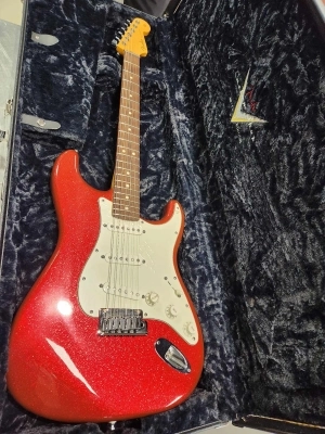 FENDER CD-RS LTD STRAT RED SPARKLE NOS 2