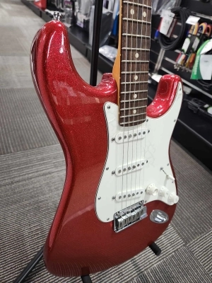 FENDER CD-RS LTD STRAT RED SPARKLE NOS 3