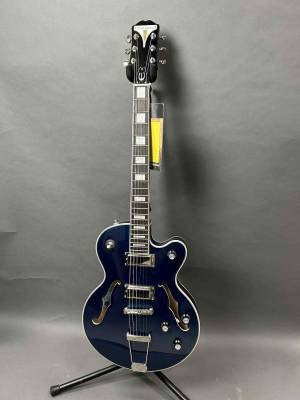 ギター Uptown Kat ES Sapphire Blue llic Epiphone Uptown Kat ES - Sapphire Blue Metallic