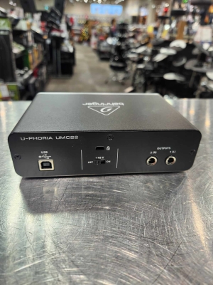 DTM・DAW behringer UMC22 Behringer U-PHORIA UMC22 Audiophile USB Audio Interface