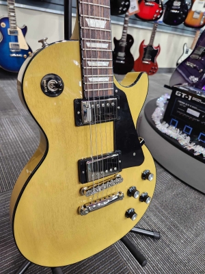 Gibson - LP STANDARD 60S MAHOGANY TOP TV YEL 2