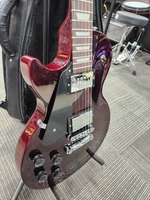 Gibson - LP STUDIO LH WINE RED W/SOFT 2