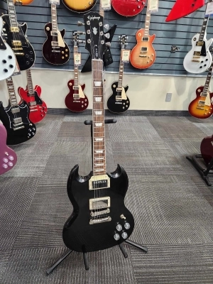 Store Special Product - Epiphone - SG MUSE JET BLACK METALLIC