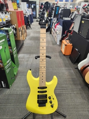 Fender - LE HM STRAT FROZEN YELLOW MN W/GB