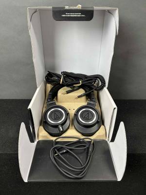ATH-M50X ホワイト Audio Technica ATH-M50XWH Headphones - White : Audio