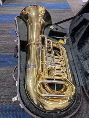 YAMAHA .812 BORE 4 ROTARY VALVES TUBA 2