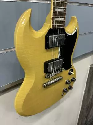GIBSON 61 SG STD TV YELLOW ULTRA LIGHT AGED 2