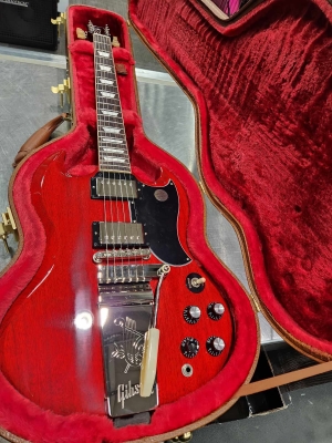 Gibson - STANDARD '61 MAESTRO VIN CHERRY 6