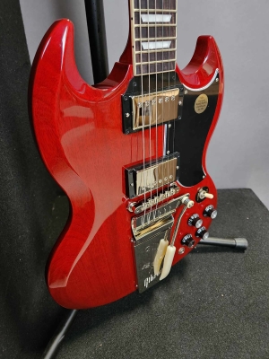 Gibson - STANDARD '61 MAESTRO VIN CHERRY