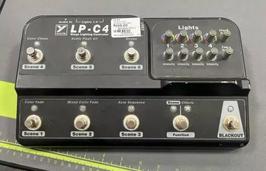 Yorkville - 4CH LIGHT CONTROLLER DESK LP-C4