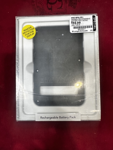 FISHMAN RECHARGEABLE BATTERY PAK F/STRAT BLK