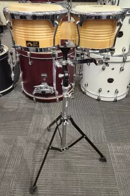 Club Salsa Percussion Bongos With Stand