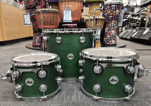 DW Collector's Maple VLT 22,10,12,16,SD in Green 2