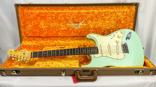 Fender Custom Shop Limited Edition '60 Strat Journeyman Relic, AAA Rosewood Fingerboard - Faded Aged Surf Green - 923-1012-578