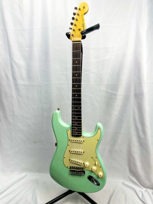 Fender Custom Shop Limited Edition '60 Strat Journeyman Relic, AAA Rosewood Fingerboard - Faded Aged Surf Green - 923-1012-578 3