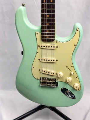 Fender Custom Shop Limited Edition '60 Strat Journeyman Relic, AAA Rosewood Fingerboard - Faded Aged Surf Green - 923-1012-578 4