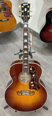 Store Special Product - Gibson - SJ-200 STD MAPLE - AUTUMN BURST AC20MABGH