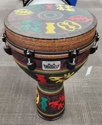 Remo Mondo 25x14 Djembe Key Tuned DS Adinkra