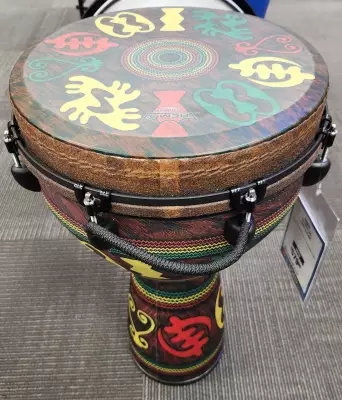 Remo Mondo 25x14 Djembe Key Tuned DS Adinkra 2