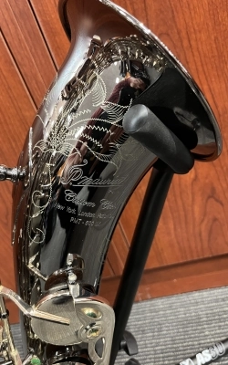 Black Pearl Tenor Sax w/ Silver Keywork 2