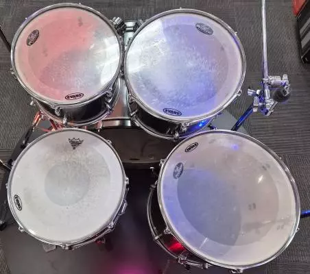 Pearl Forum 22,12,13,16,SD w/ HW - Smokey Chrome 2