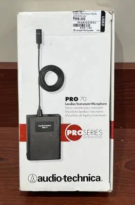 Store Special Product - Audio-Technica - PRO 70 CARDIOD LAV